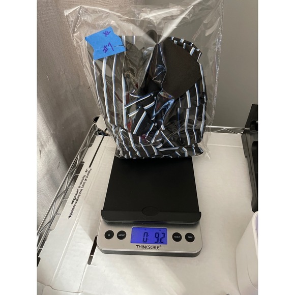 Adidas ClimaLite Mens XL Golf Polo Shirt TPC Sugarloaf Striped Brown Blue White - Picture 8 of 8